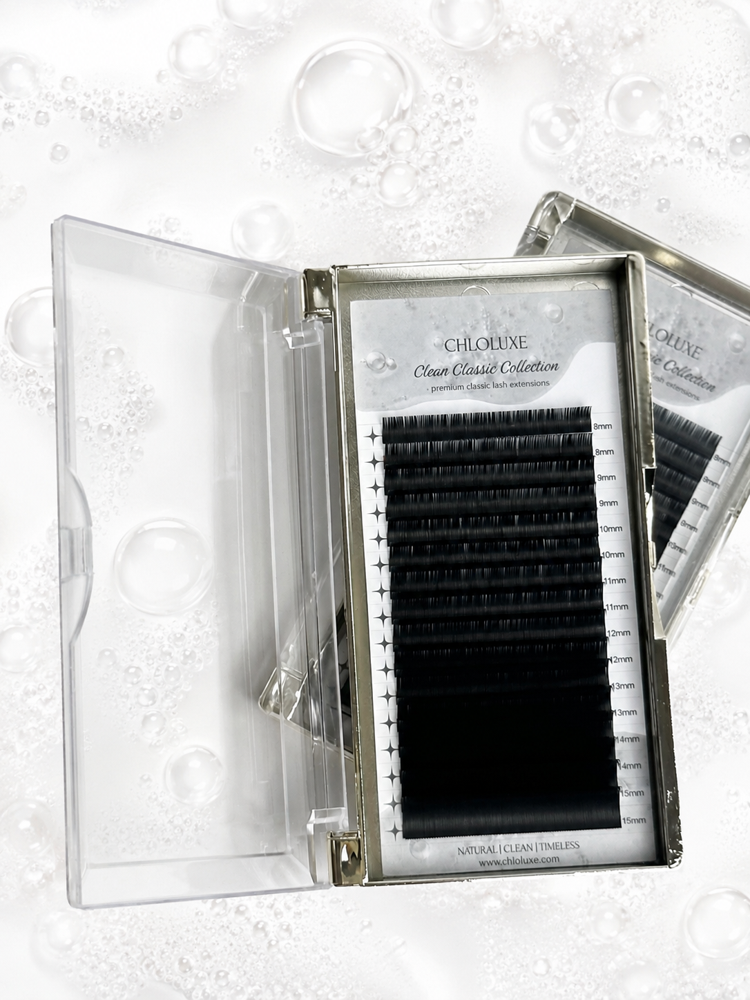 Clean Classic Lash Trays 0.15 (Mixed Lengths) CC Curl